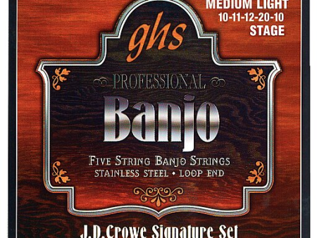 GHS PF135 5 String JD Crowe Banjo Strings Online