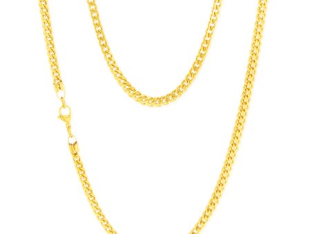 Stainless-Steel Gold-Plated Wheat 60cm Chain Online Hot Sale