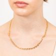 9ct Yellow Gold Silver-filled Fancy 45cm Chain Online Sale