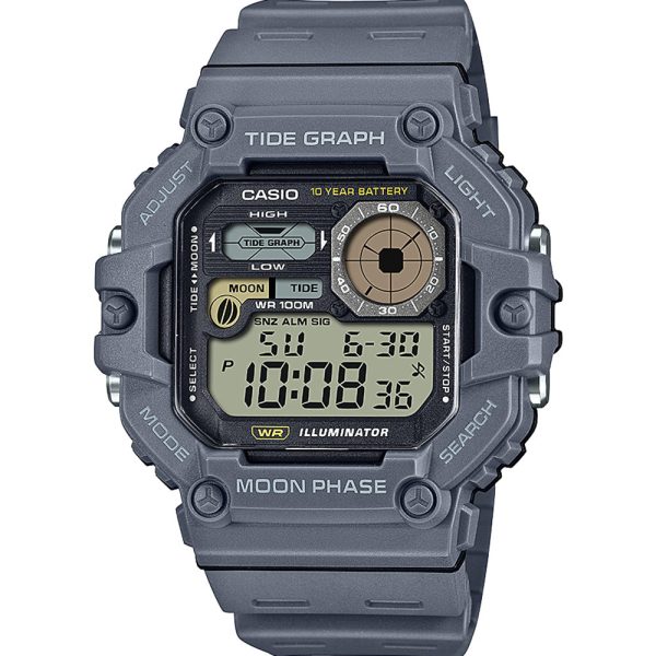 Casio WS1700H-5A Tide Graph Digital Online Sale