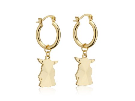 Disney Grogu Hoop Earrings Hot on Sale