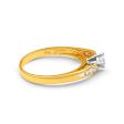 18ct Yellow Gold  Montana  Ring With 0.25 Carats Of Diamonds Hot on Sale