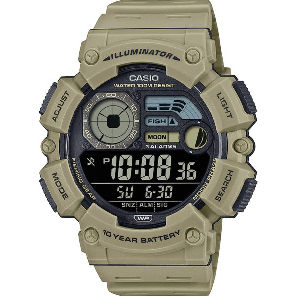 Casio WS1500H-5B Digital For Cheap