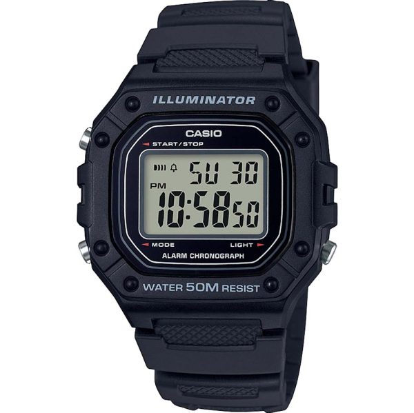 Casio W-218H-1A Digital Watch Cheap