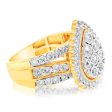 9ct Yellow Gold 1 Carat Pear Shape Diamond Ring Online