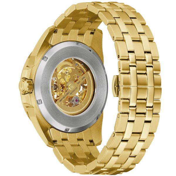 Bulova 97A162 Gold Tone Mens Watch Online now