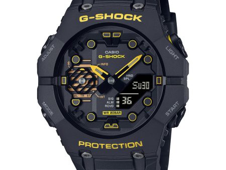 G-Shock GAB001CY-1A Black and Caution Yellow Hot on Sale