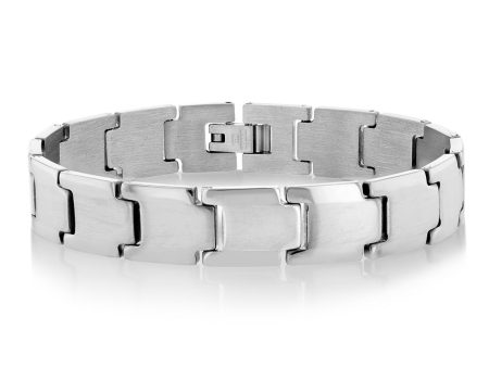 Forte Stainless-Steel Fancy 20.3cm Bracelet Online now