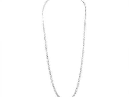 Luminesce Lab Grown 1 Carat Diamonds Necklace in Sterling Silver on Sale