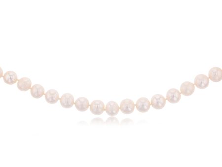 45cm Freshwater Pearl Strand with Silver Clasp Cheap