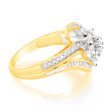 10ct Yellow Gold Diamond Ring With 0.18 Carat Of Diamonds Supply