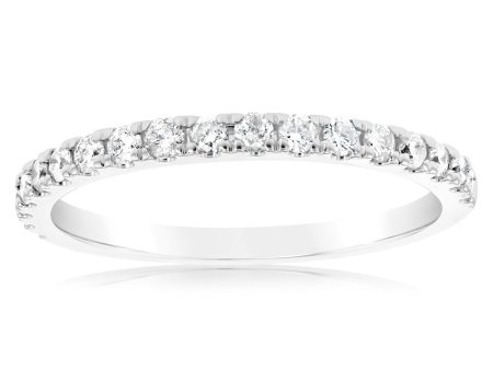 1 3 Carat Diamond Eternity Ring in 10ct White Gold Cheap