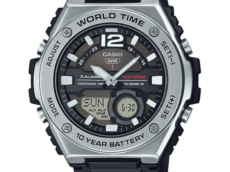 Casio MWQ100-1A World Time Watch For Cheap