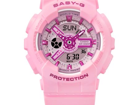 Baby-G BA110YK-4A Fresh Colour Pink Online Hot Sale