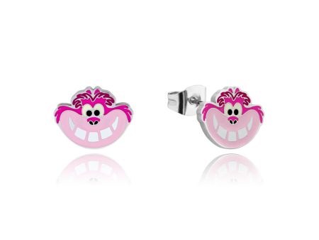 Disney Stainless Steel Cheshire Cat Stud Earrings Online Hot Sale