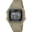 Casio W217H-5A Utility Green Digital Watch Discount