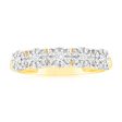 9ct Yellow Gold 1 6 Carat Diamond Ring with 45 Brilliant Cut Diamonds Online now