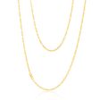 9ct Yellow Gold Silverfilled 65 Gauge Fancy 60cm Chain Online now