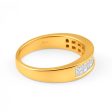 18ct Yellow Gold  Yasmine  Ring With 0.75 Carats Of Diamonds Cheap