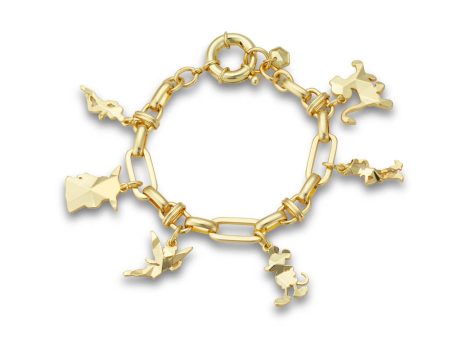 Disney 100 Facet Charm Bracelet Mixed Franchise For Sale