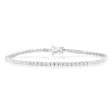 1 Carat Luminesce Lab Grown Diamond Tennis Bracelet in 9ct White Gold Online Sale