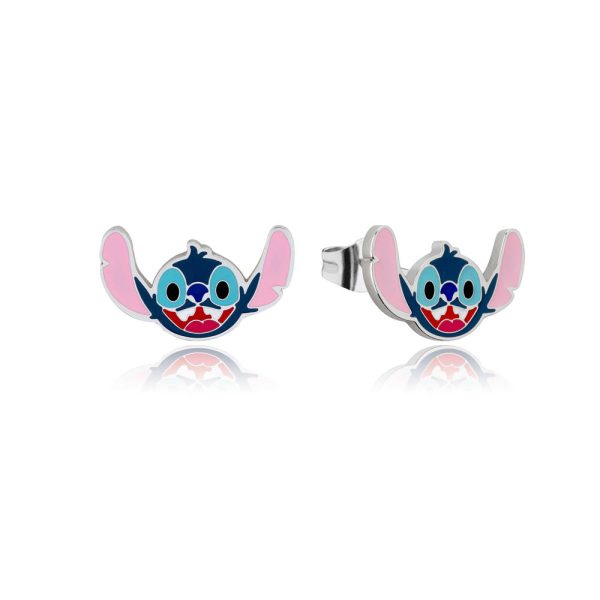 Disney Stainless Steel Stitch Stud Earrings Discount