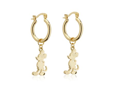 Disney Mickey Mouse Hoop Earrings Online now