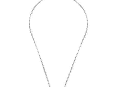 Emporio Armani Stainless Steel Black Matte Lacquer Pendant With Chain Hot on Sale