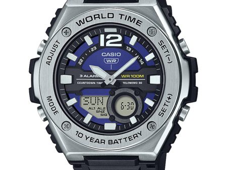 Casio MWQ100-2A World Time Watch on Sale