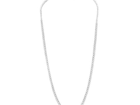 Luminesce Lab Grown 1 2 Carat Diamonds Necklace in Sterling Silver Hot on Sale