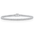 5 Carat Diamond Tennis Bracelet in 14ct White Gold Sale