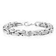 Stainless Steel Fancy Links 20.3cm Bracelet Online now