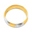 9ct Gold Filled Diamond Cut Wide Bangle Online Sale