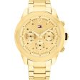 Tommy Hilfiger 1792060 Lars Gold Tone Womens Watch on Sale