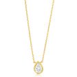 Luminesce Lab Grown 9ct Yellow Gold 1 5 Carat Diamond Pear Shaped Bezel Pendant Cheap