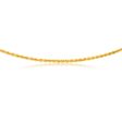 9ct Yellow Gold Silverfilled 45cm Rope Chain on Sale