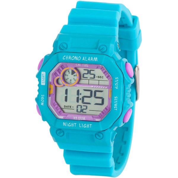 Cactus CAC-122-M04 Fiesta Digital Kids Watch Online Hot Sale