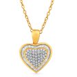 18ct Yellow Gold Pendant With 1 Carat Of Diamonds Fashion