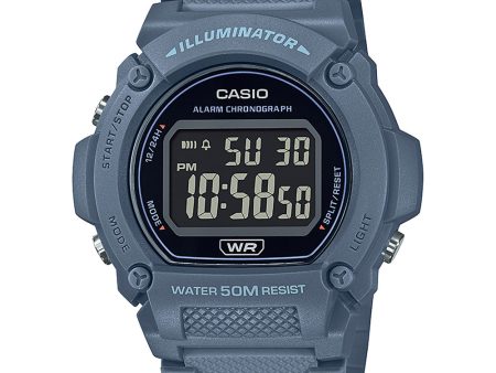 Casio W219HC-2B Earth Colour Digital Sale