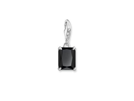 Thomas Sabo Sterling Silver Onyx Jewel Small Pendant For Discount