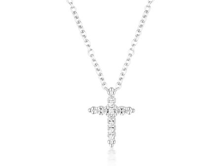 Georgini Rock Star Sterling Silver Cross Pendant On Chain Online