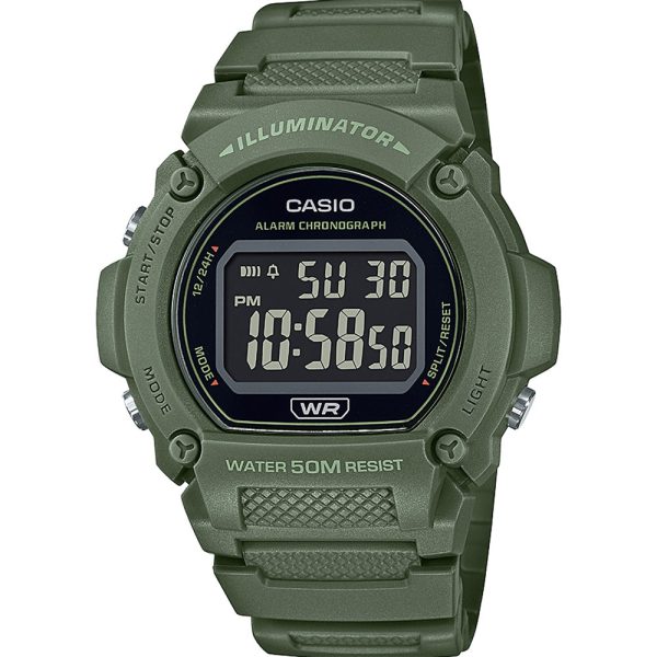 Casio W219HC-3B Earth Colour Digital Online Sale