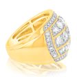 3 Carat Diamond Gents Ring in 10ct Yellow Gold Online