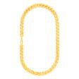 9ct Yellow Gold Silver-filled Fancy 50cm Chain Hot on Sale