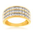 10ct Yellow Gold 1 Carat Diamond Ring For Discount