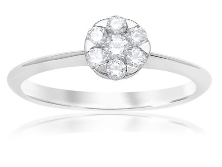 Luminesce Laboratory Grown 9ct White Gold 1 5 Carat Diamond Dress Ring Online