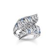 Thomas Sabo Sterling Silver Rising Phoenix Wrap Ring For Sale