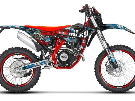 SickMotos Styles Graphics KIT Broken Head “Bavarian Patriot” Edition Beta RR 125 LC 2021-2023 Online Sale