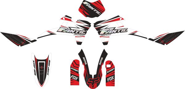 SickMotos Styles Graphics KIT Holo Chrome Edition Fantic 50 125 M E XMF XEF XE XM Competition Performance Motard Enduro 2017-2022 For Discount