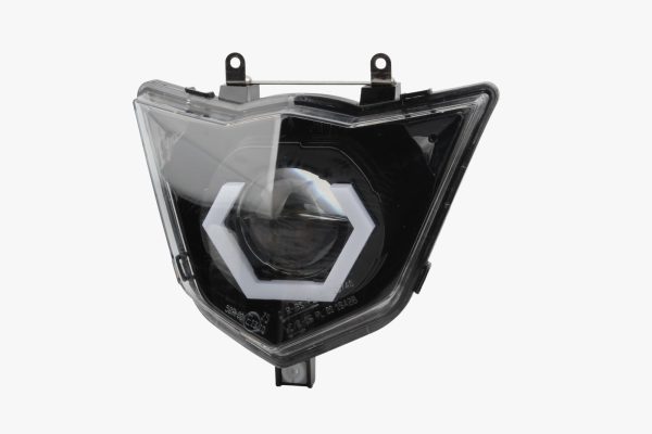 SICKMOTOS LED Scheinwerfer Angel Eye Hexagonal RGBW – Passend für Yamaha WR 125 X   R on Sale